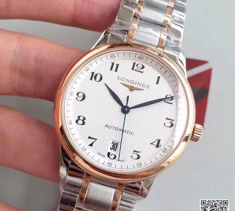 Longines Master Collection L2.628.4.78.6 KZ Factory 1:1 Best Edition Replica Watch Swiss ETA2824 Rose Gold